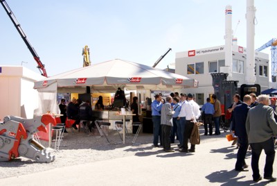 Steck Messestand auf der bauma 2007