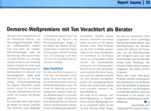 Ton Verachtert bei Demarec