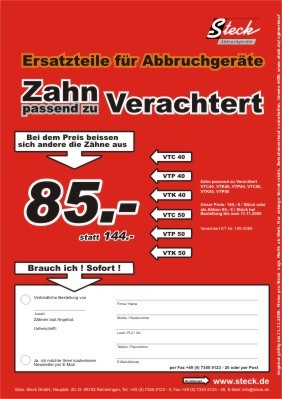 Verachtert Angebot
